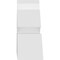 Ekena Millwork Richland Architectural Grade PVC Gable Bracket, 60"W x 10"H x 4"D x 4"F, 4/12 Pitch GBP060X10X0404RIC00 - alternate 2